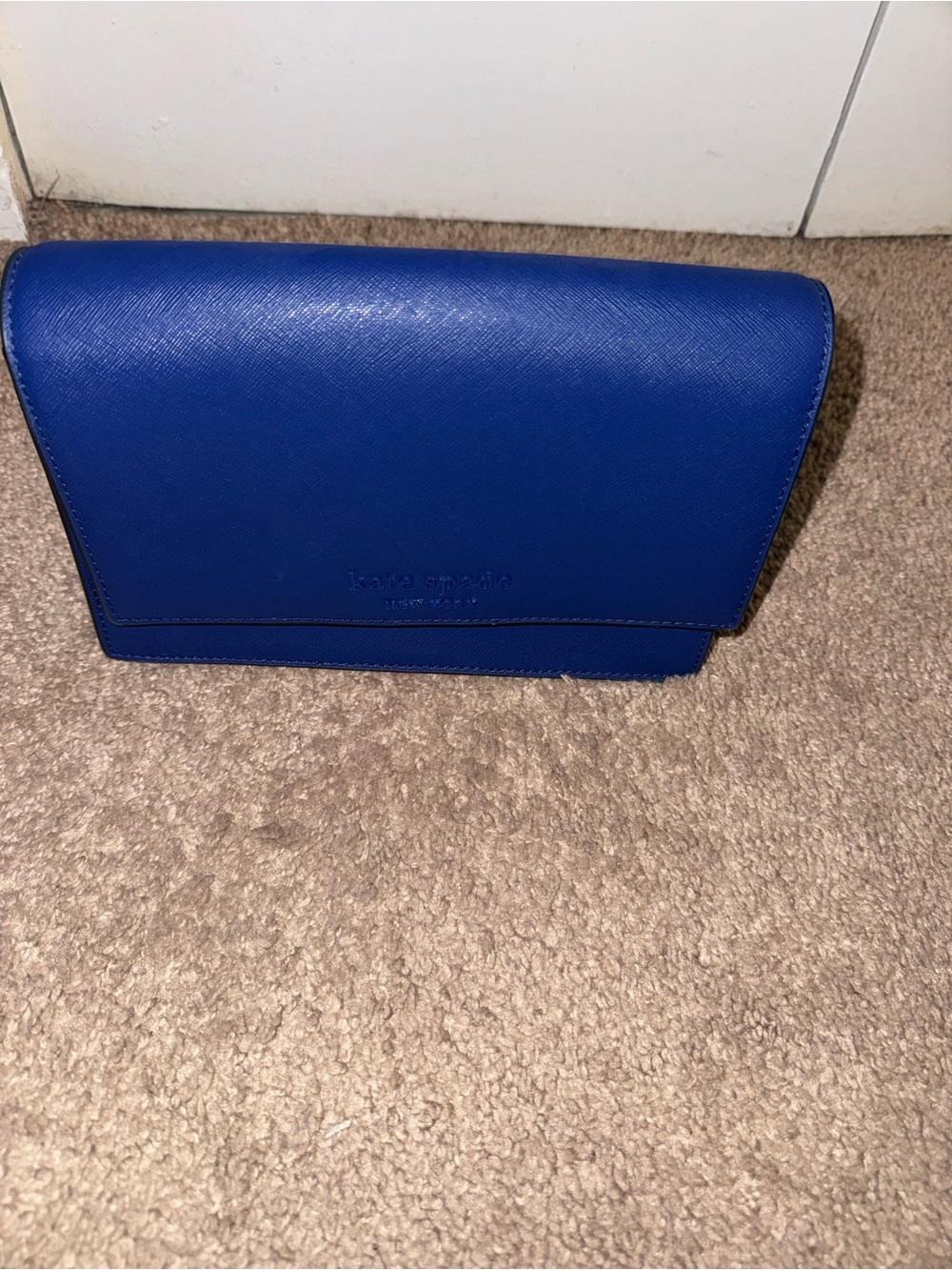 kate spade Electric Blue Leather purse